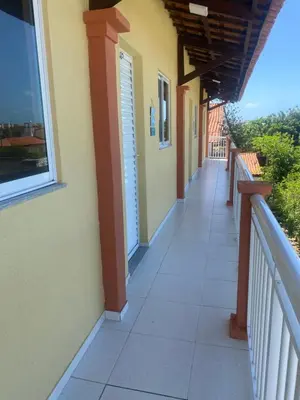 Uma varanda ou terraço em LM Flats - Beach Park Porto das Dunas