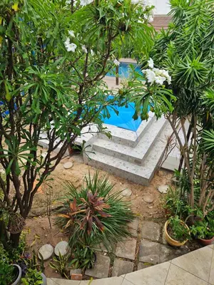 A piscina em ou perto de Shanti Om Refúgio Pousada e Yoga