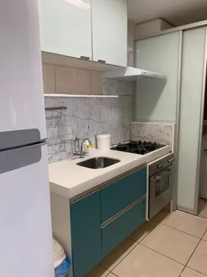 A cozinha ou kitchenette de Beach Village - Praia do Futuro II