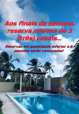 A piscina em ou perto de Casa Dférias Icaraizinho - piscina, cascata hidro