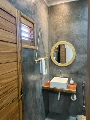 Uma casa de banho em Suite Sol Preazen
