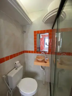 Uma casa de banho em Pousada Oásis