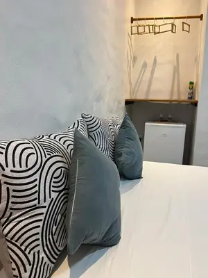 Uma cama ou camas num quarto em Suite Lua Preazen