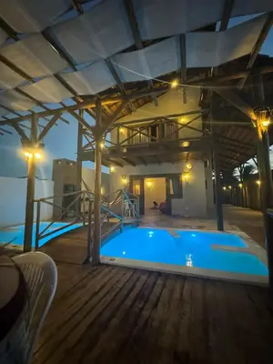 A piscina em ou perto de Praia da Baleia Vista Mar