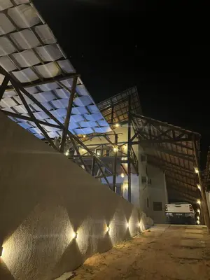 O edifício onde a casa de férias está situado