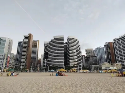 A planta de 305 - Conforto à Beira Mar Apto com Suíte, Garagem e Wi-Fi l Landscape