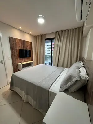 A planta de 305 - Conforto à Beira Mar Apto com Suíte, Garagem e Wi-Fi l Landscape