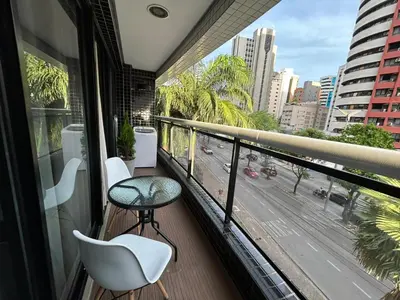 A planta de 305 - Conforto à Beira Mar Apto com Suíte, Garagem e Wi-Fi l Landscape