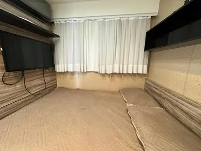 Uma cama ou camas num quarto em LOFT VIP Vista Mar Beach Class Fortaleza