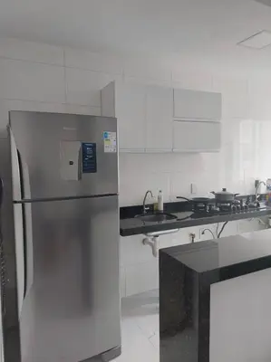A cozinha ou kitchenette de Fortaleza próx centro de eventos, iguatemi