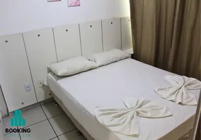 Uma cama ou camas num quarto em Beach Class Fortaleza by Holiday Stays