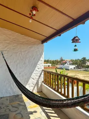 Uma varanda ou terraço em Casa de Sabá