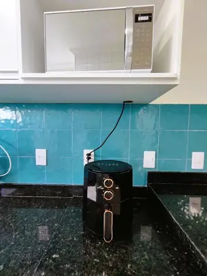 A planta de Belo apartamento projetado e vista total mar !