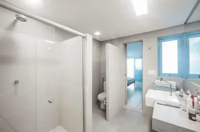 Uma casa de banho em Casa encantadora com Vista Mar na Caponga