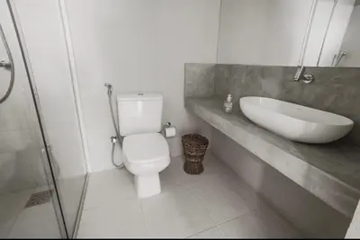 Uma casa de banho em Casa encantadora com Vista Mar na Caponga
