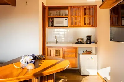 A cozinha ou kitchenette de Arara House 3 • Conforto em Jeri