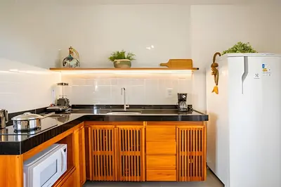 A cozinha ou kitchenette de Arara House 2 • Charme e Tranquilidade