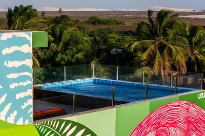 A piscina em ou perto de Arara house 4