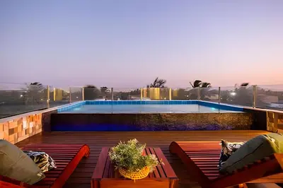 A piscina em ou perto de Arara house 4