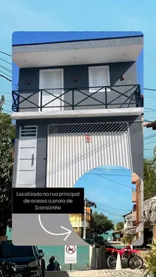 O edifício onde o apartamento está situado