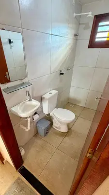 Uma casa de banho em Casa da Duna Moitas-Icaraizinho de Amontada Ceará