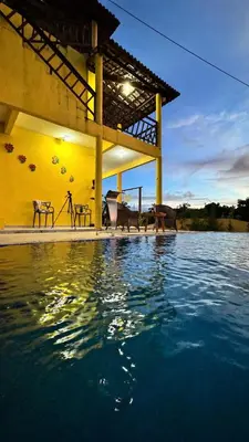 A piscina em ou perto de Casa da Duna Moitas-Icaraizinho de Amontada Ceará