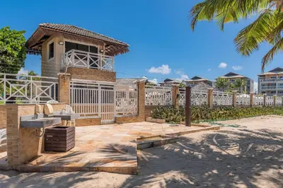 O edifício onde o apartamento está situado