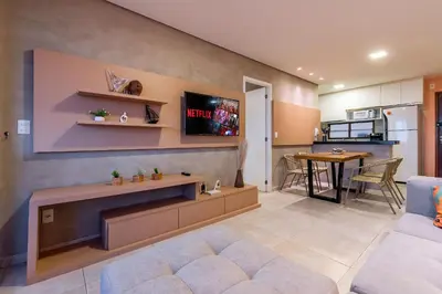 A cozinha ou kitchenette de Wai Wai #H308 - Praia do Cumbuco por Carpediem