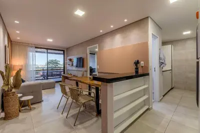 A cozinha ou kitchenette de Wai Wai #H308 - Praia do Cumbuco por Carpediem