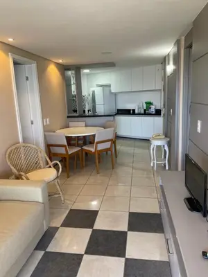 A cozinha ou kitchenette de Apart Iate Plaza