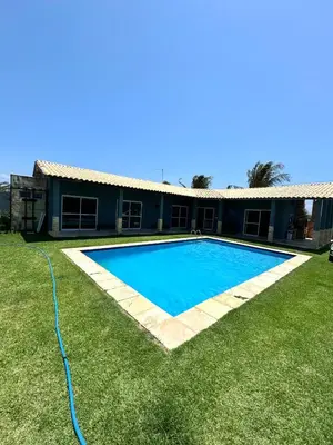 A planta de Casa Brisa do mar