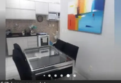 A cozinha ou kitchenette de Apartamento em Messejana com lazer completa apto inteiro