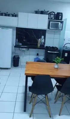 A cozinha ou kitchenette de Apartamento Messejana 101