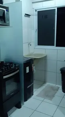 A cozinha ou kitchenette de Apartamento Messejana 101