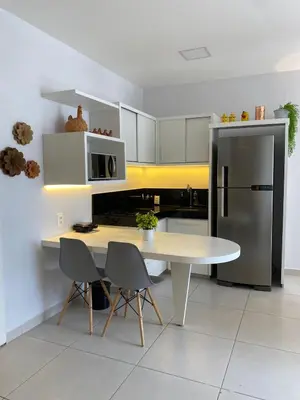 A planta de Beira Mar Apto 205