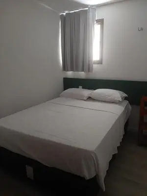 Uma cama ou camas num quarto em Flecheiras