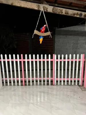 A planta de La casita Rosa