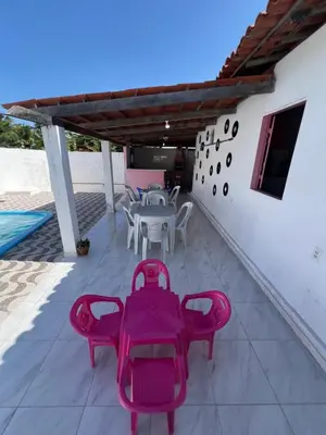 A planta de La casita Rosa