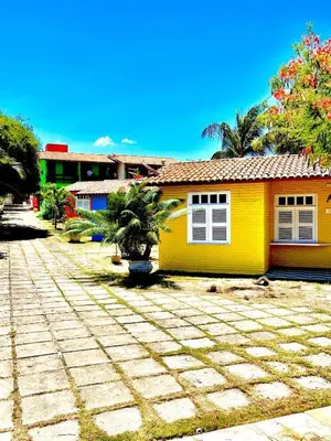 O edifício onde o hotel está situado