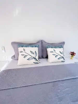 Uma cama ou camas num quarto em Vg Sun Cumbuco condomínio completo