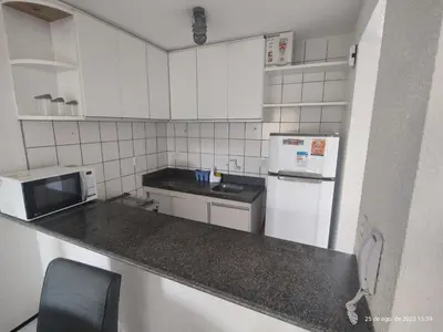 A cozinha ou kitchenette de Ap Praia do Futuro 2Quartos 1203