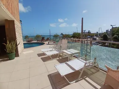 A piscina em ou perto de Iracema Residence Frente Mar by Escala Imóveis