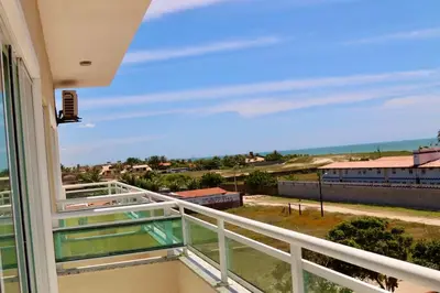 Uma varanda ou terraço em Hotel Villa Roma Beach Cumbuco