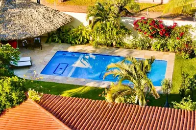 A piscina em ou perto de Hotel Villa Roma Beach Cumbuco