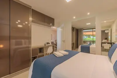 Uma cama ou camas num quarto em Wai Wai Cumbuco Residence #C101 por Carpediem