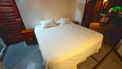 Uma cama ou camas num quarto em Hotel Zapata