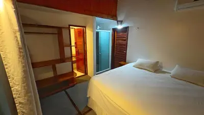 Uma cama ou camas num quarto em Hotel Zapata