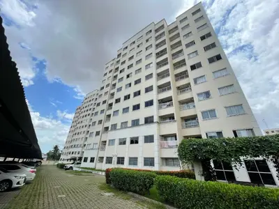O edifício onde o apartamento está situado