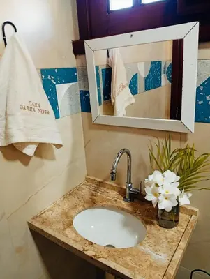 Uma casa de banho em Casa Barra Nova