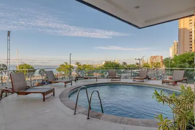 A piscina em ou perto de Iracema Residence - Apto em Meirelles by Carpediem